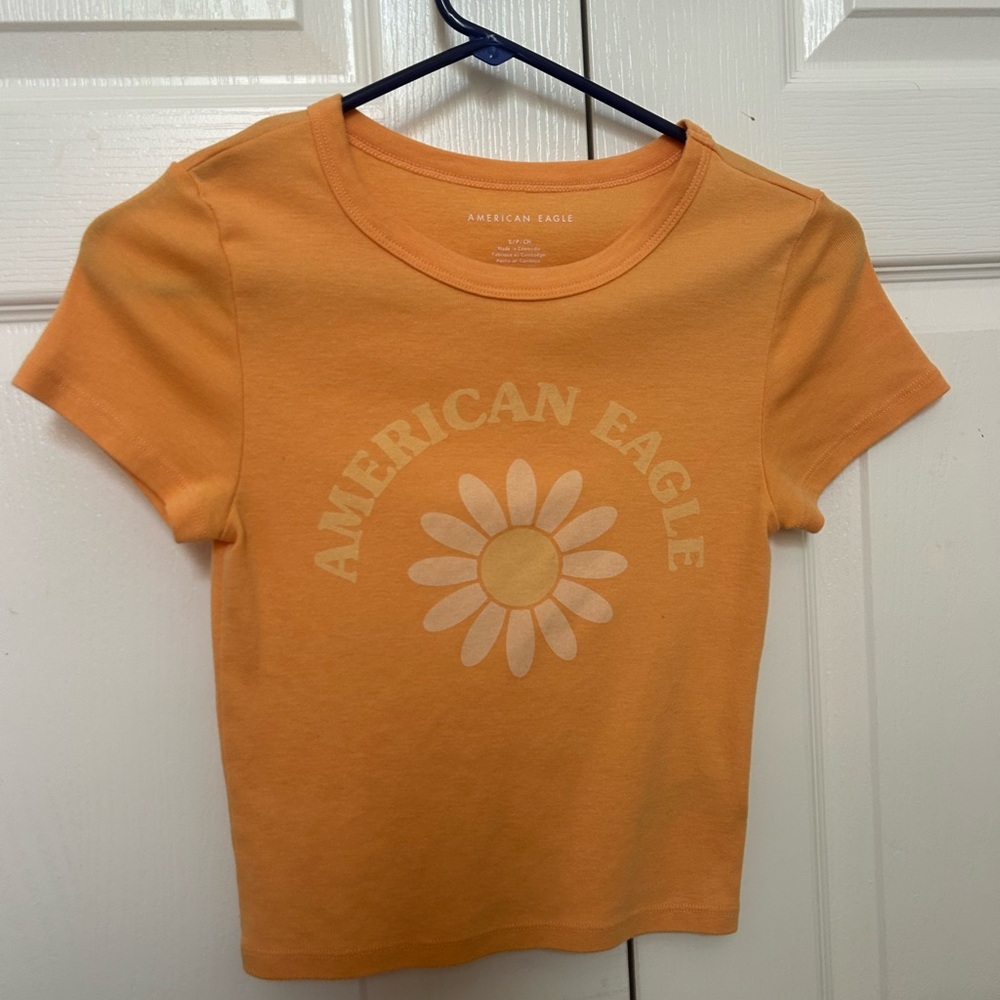 American Eagle Outfitters Sunflower Orange Tee